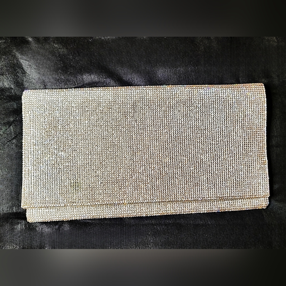 Express Diamond Crystal Dresssy Evening Formal Night Clutch